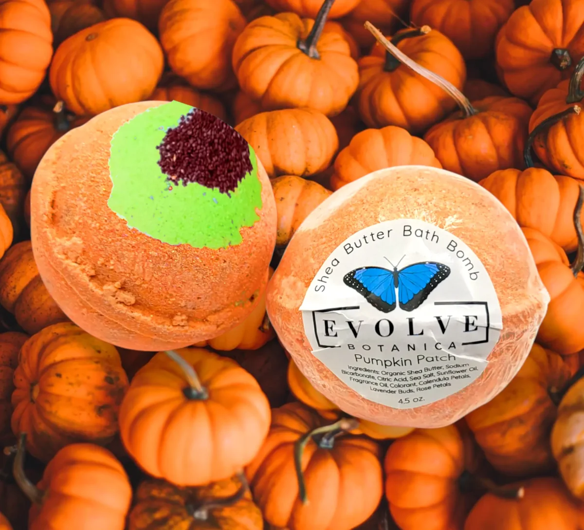 Bath Bomb - Pumpkin Patch - Image 2