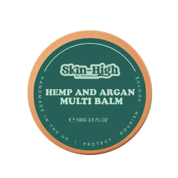 Organic Cold Pressed Hemp & Argan Multi Balm 100g | Soothe & Hydrate Skin