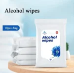 Alcohol Wipes, 75% Alcohol Pack of 10 - Antiseptic Disinfection - Image 2
