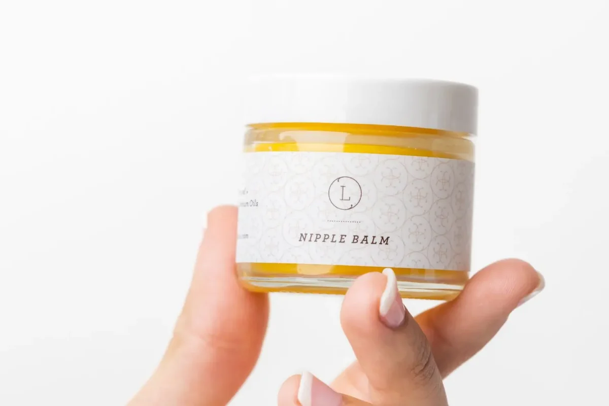 Natural Breastfeeding Nipple Balm, Vegan Nipple Salve - Soothe and Nourish Irritated Nipples - Image 1