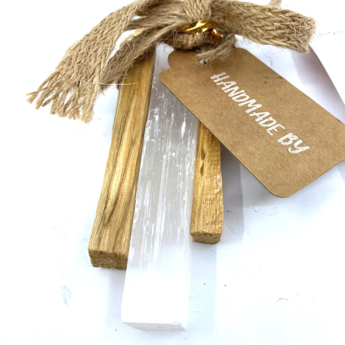 Uplifting Bundle, Palo Santo & Selenite Wand - Soothing Aromas & Positive Energy - Image 6