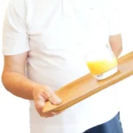 Lifemax Non-Slip Tray (Oak) - Spill-Proof and Durable - Image 2