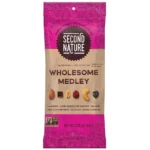 Second Nature Wholesome Medley Trail Mix - Low Sodium, Gluten-free, No Artificial Color, Preservative-free, No Artificial Flavor, Trans Fat Free - Almond, Cashew, Peanut, Cherry, Dried Cranberries, Da