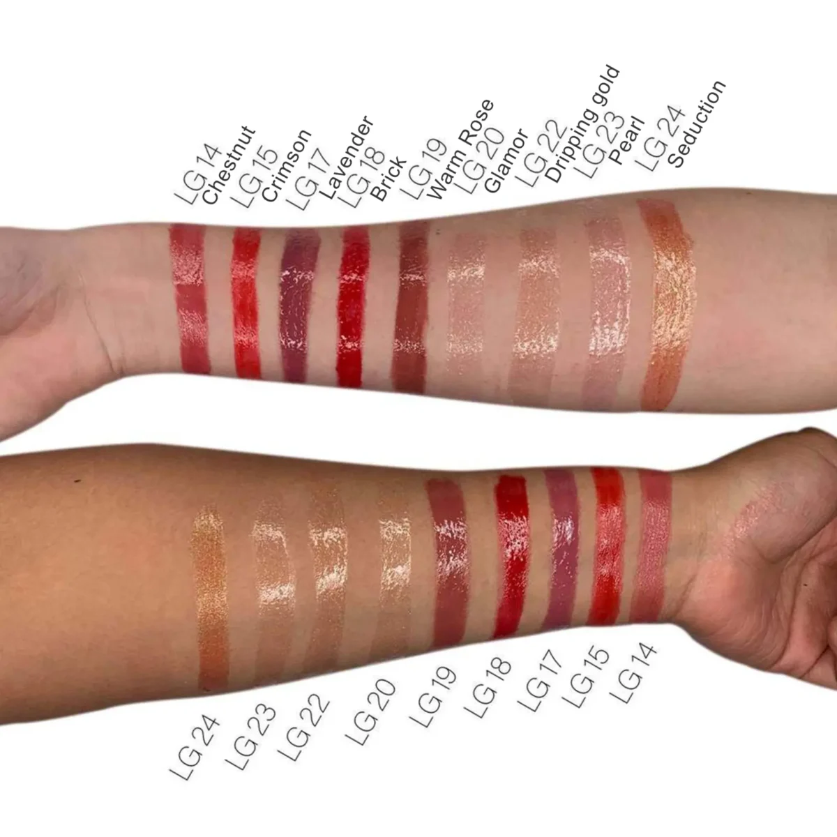 Lip Gloss - Brick LG18 | Vegan, Paraben Free, Shimmer & Natural Finish - Image 3