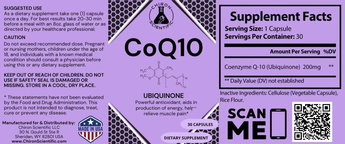 CoQ10 Ubiquinone - Image 2