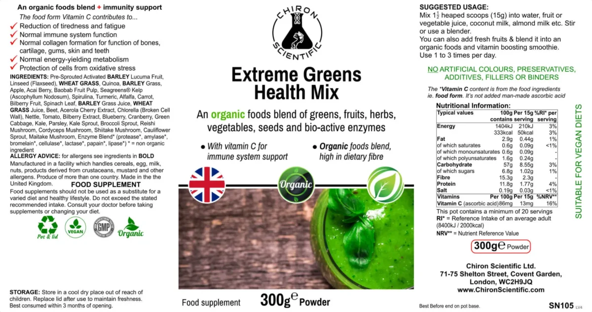 Extreme Greens Health Mix - Image 2