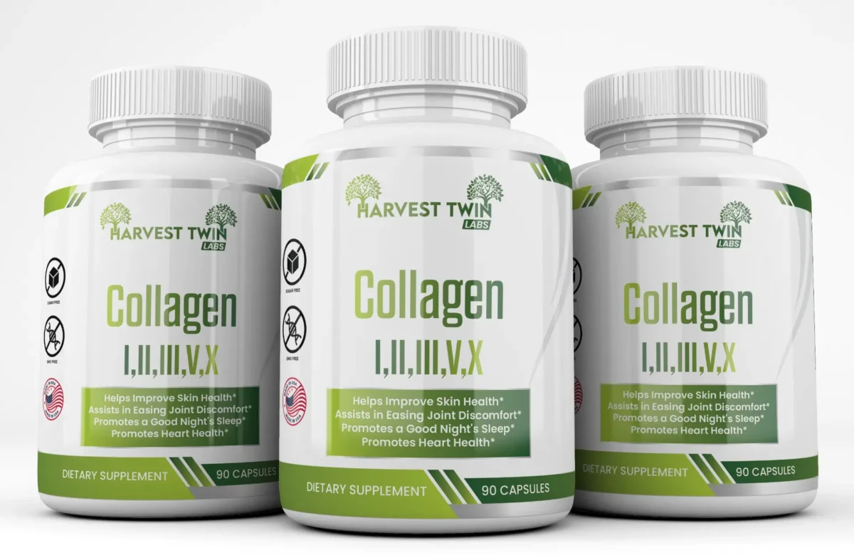 Collagen Peptides I,II,III,V,X- (3 Pack) - Image 1