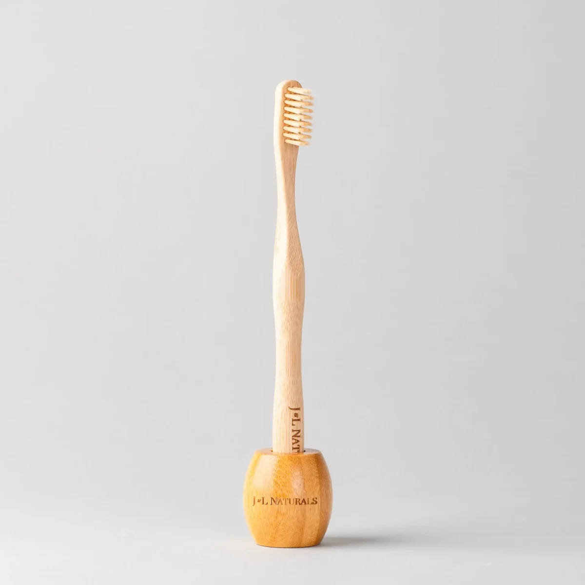 Wood Toothbrush Stand - Image 1