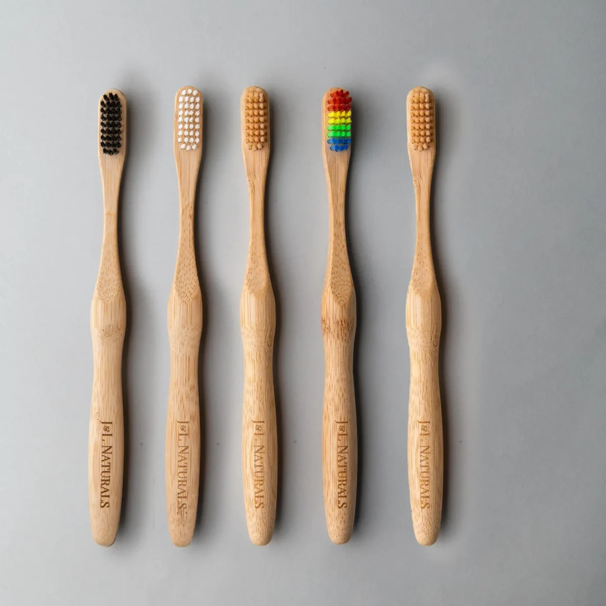 Bamboo Toothbrush Bundle (5-Pack) - Image 2