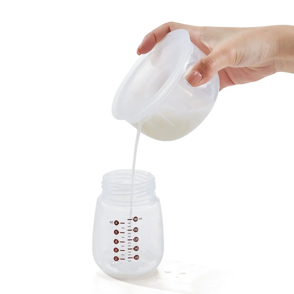 VEVOR Breast Pump, Wearable Electric Breast Pumps Hands Free, 4 Mode & 12 Levels, 300mmHg Strong Suction, Ultra-Quiet Rechargeable Portable Breastfeeding Pump with LED Display, 24mm Insert/28mm Flange - Image 8