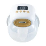 VEVOR Breast Pump, Wearable Electric Breast Pumps Hands Free, 4 Mode & 12 Levels, 300mmHg Strong Suction, Ultra-Quiet Rechargeable Portable Breastfeeding Pump with LED Display, 24mm Insert/28mm Flange - Image 9