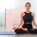 VEVOR Red Light Therapy for Whole Body, 300 Dual-Chip LEDS, 10Hz/40Hz Pulse, 3 Timing Setting, Red 660nm & Near Infrared 850nm Light Therapy Panel for Pain Relief, Wound Healing, Skin Health, 300W - Image 7