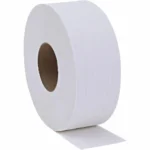 Genuine Joe 2-ply Jumbo Roll Dispenser Bath Tissue - 2 Ply - 3.30" x 650 ft - 3.30" Core - White - 12 / Carton - Image 6