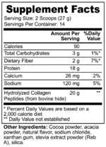 Grass-Fed Collagen Peptides Powder (Chocolate) - Image 5