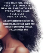 Chloe's Mega Growth Hair Oil - Revive Dormant Hair Follicles, Promote Healthy Growth, and Add Incredible Shine - Image 2