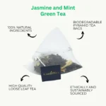 Buy Jasmine & Mint Green Tea Online - Refreshing and Floral Blend - Image 3
