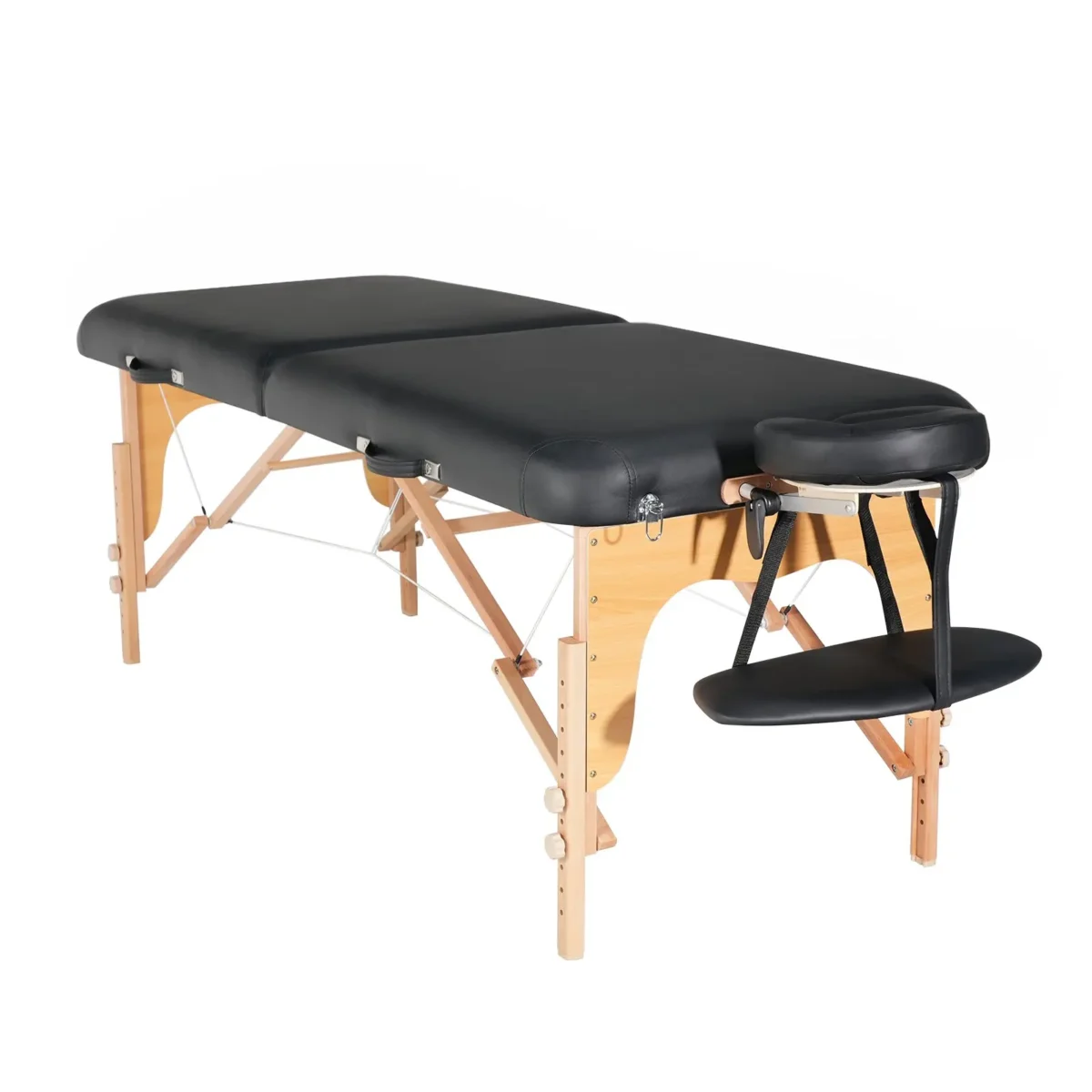 VEVOR Professional Wide Massage Table 30" W, Heavy Duty Folding Massage Table, 8-Level Height Adjustable Facial Salon Tattoo Bed, Portable Spa Table with Headrest, Hand Pallet & Carrying Bag, 750LBS - Image 19