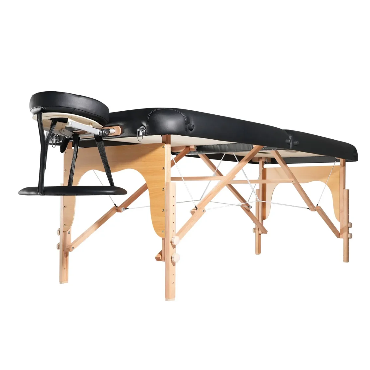 VEVOR Professional Wide Massage Table 30" W, Heavy Duty Folding Massage Table, 8-Level Height Adjustable Facial Salon Tattoo Bed, Portable Spa Table with Headrest, Hand Pallet & Carrying Bag, 750LBS - Image 20
