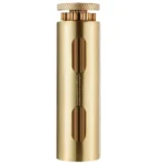 VEVOR Cigarette Rolling Machine, Solid Brass Cigarette Roller, Manual Tobacco Rolling Machine Fits Up to 70mm Paper, Vintage & Luxurious Gift for Father's Day, Birthday - Image 8