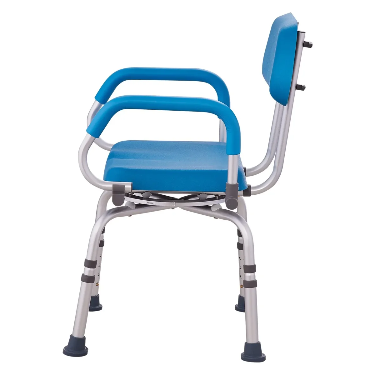 VEVOR Swivel Shower Chair 360 Degree, Adjustable Shower Seat with Pivoting Arms & Padded Bath Seat for Inside Shower or Tub, Non-Slip Rotating Bathtub Chair for Elderly Disabled, 300LBS Capacity - Image 19