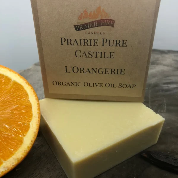 L'Orangerie Real Castile Organic Olive Oil Soap for Sensitive Skin - Dye Free - 100% Certified Organic Extra Virgin Olive Oil