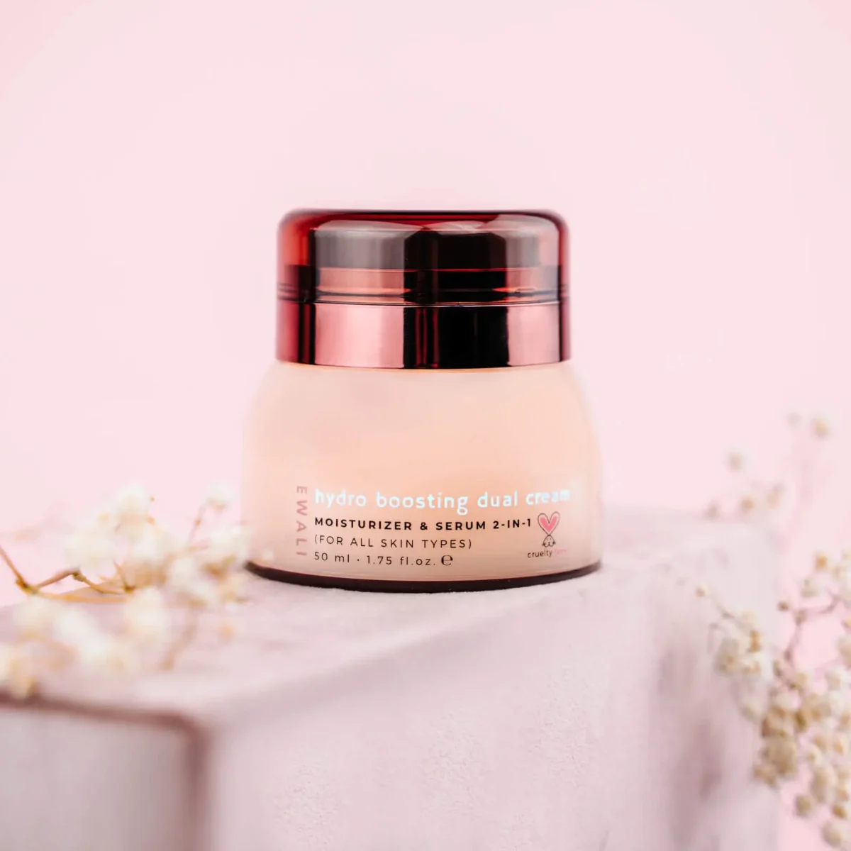 Hydro Boosting Dual Cream - Lightweight Face Cream with Serum Power - Image 4