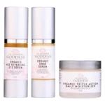 Organic Anti-Wrinkle Rejuvenation Kit - Tighten, Brighten, and Moisturize